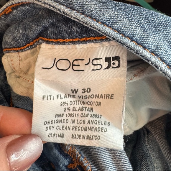Joe’s jeans flare leg Visionaire jeans retro Y2K 2000s size 30 - Picture 4 of 9
